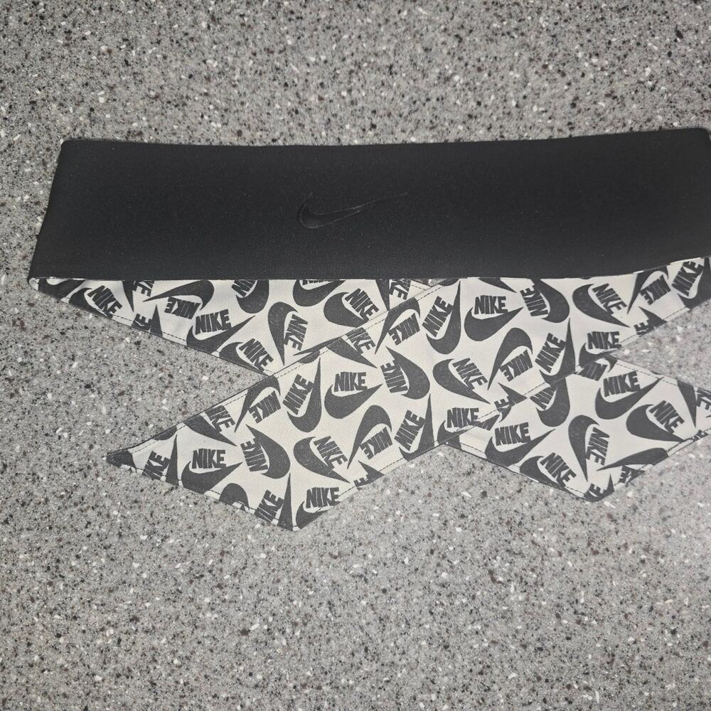 Nike DRY HEAD TIE REVERSIBLE Tennis Headband Bandana Run Basketball Nadal